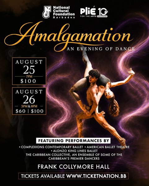 Event poster for Amalgamation: An Evening of Dance