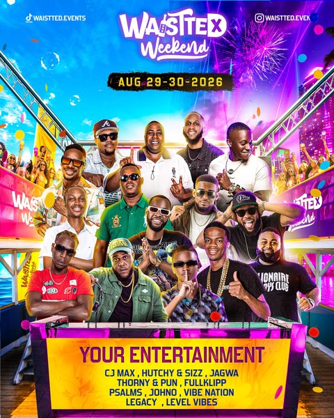 Event poster for Waistted Weekend