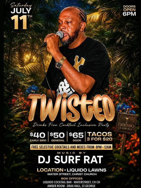 Event poster for Twisted