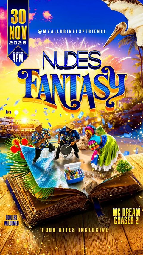 Event poster for Nudes Fantasy