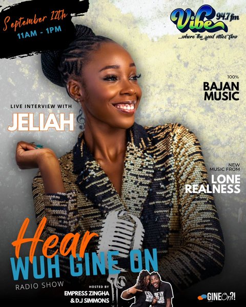 Event poster for Hear Wuh Gine On Radio Show
