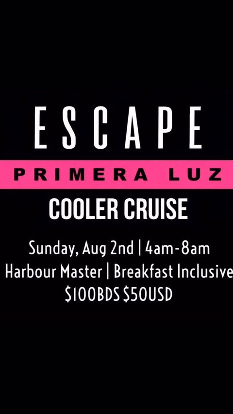 Event poster for Escape The Cruise