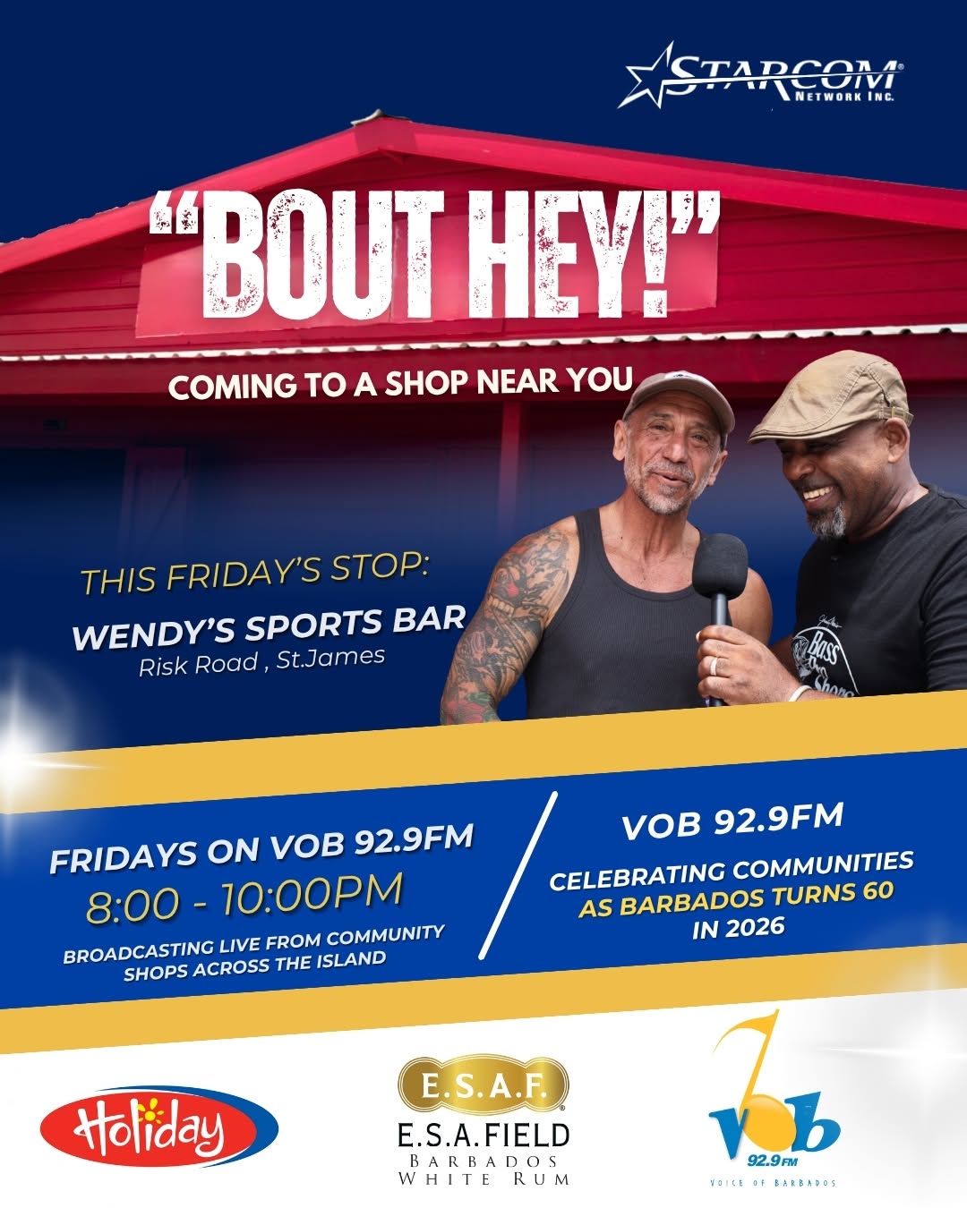 Event poster for Bout Hey!